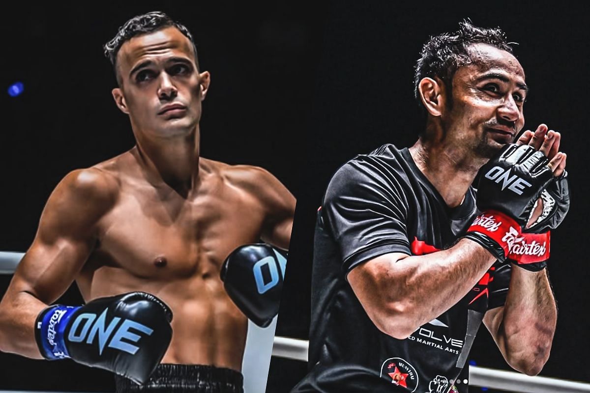 Jonathan Di Bella and Sam-A Gaiyanghadao - Photo by ONE Championship