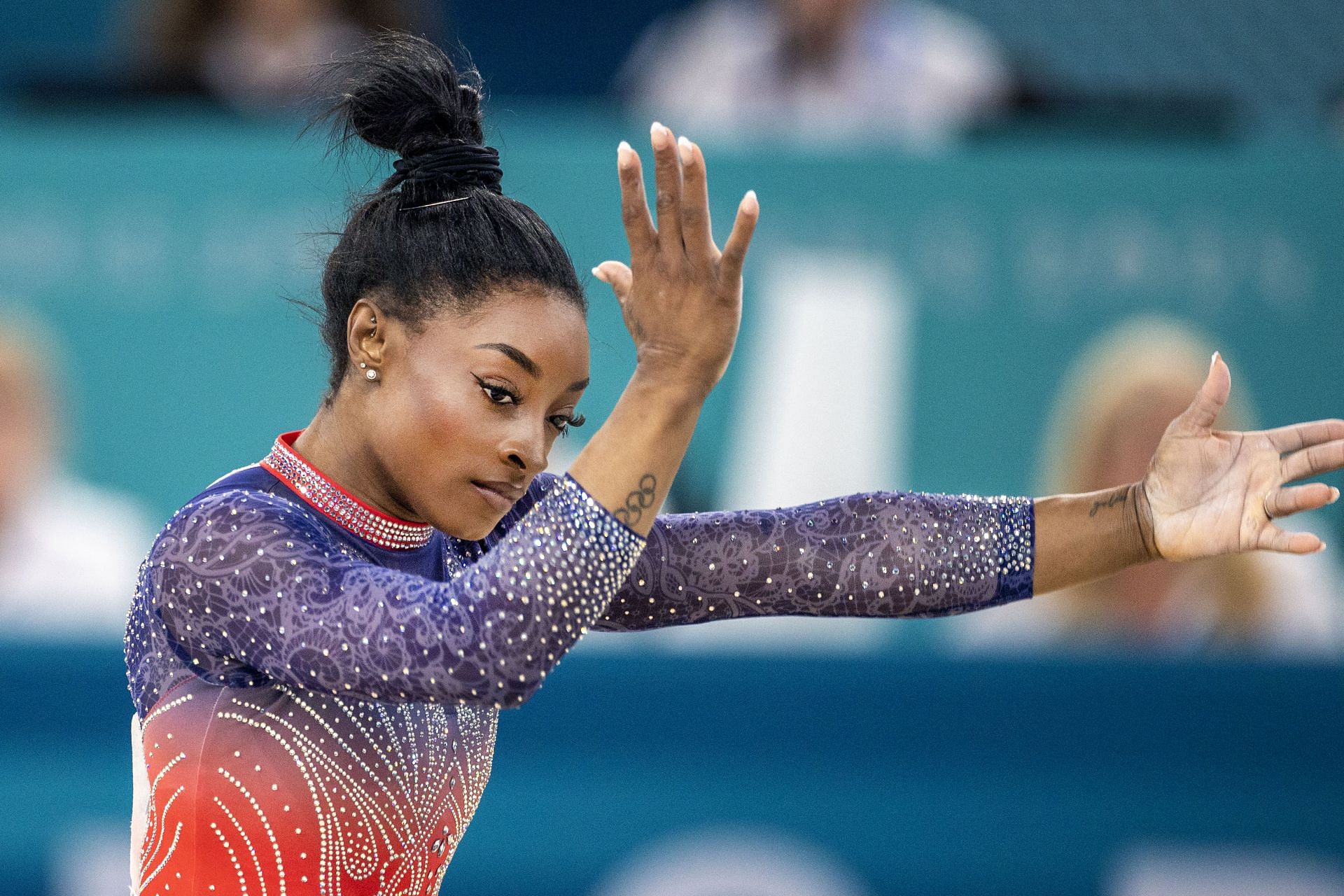 Simone Biles at The Olympic Games-Paris 2024 - Source: Getty