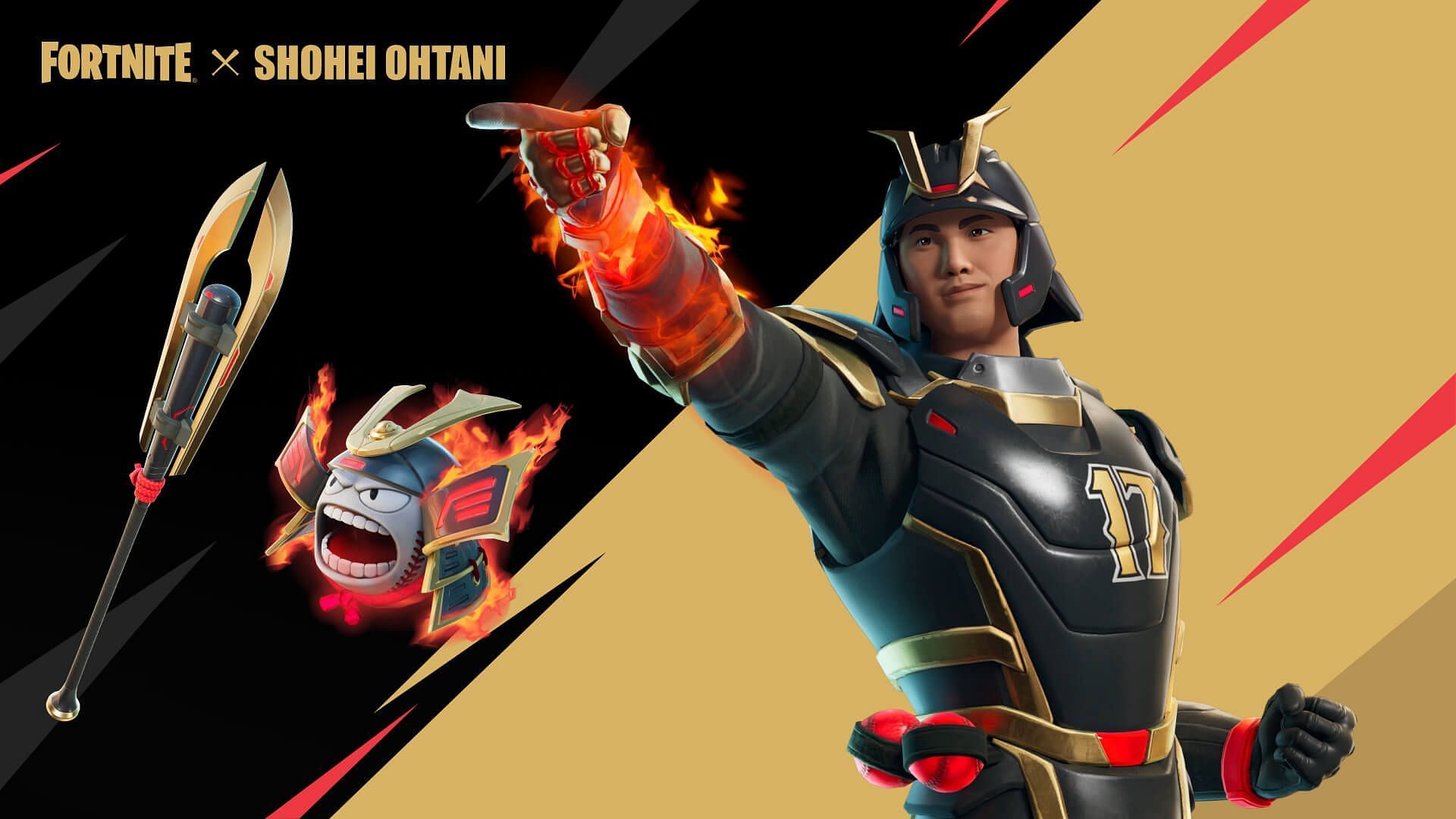 Samurai Shohei skin in Fortnite for free