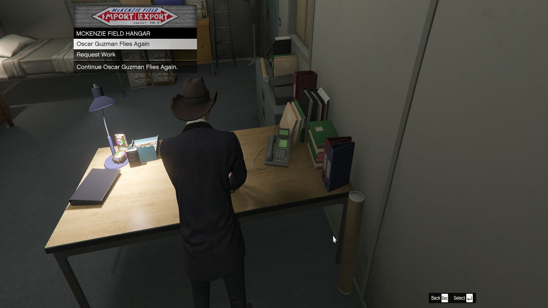 You must use the laptop to access the missions (Image via Rockstar Games)