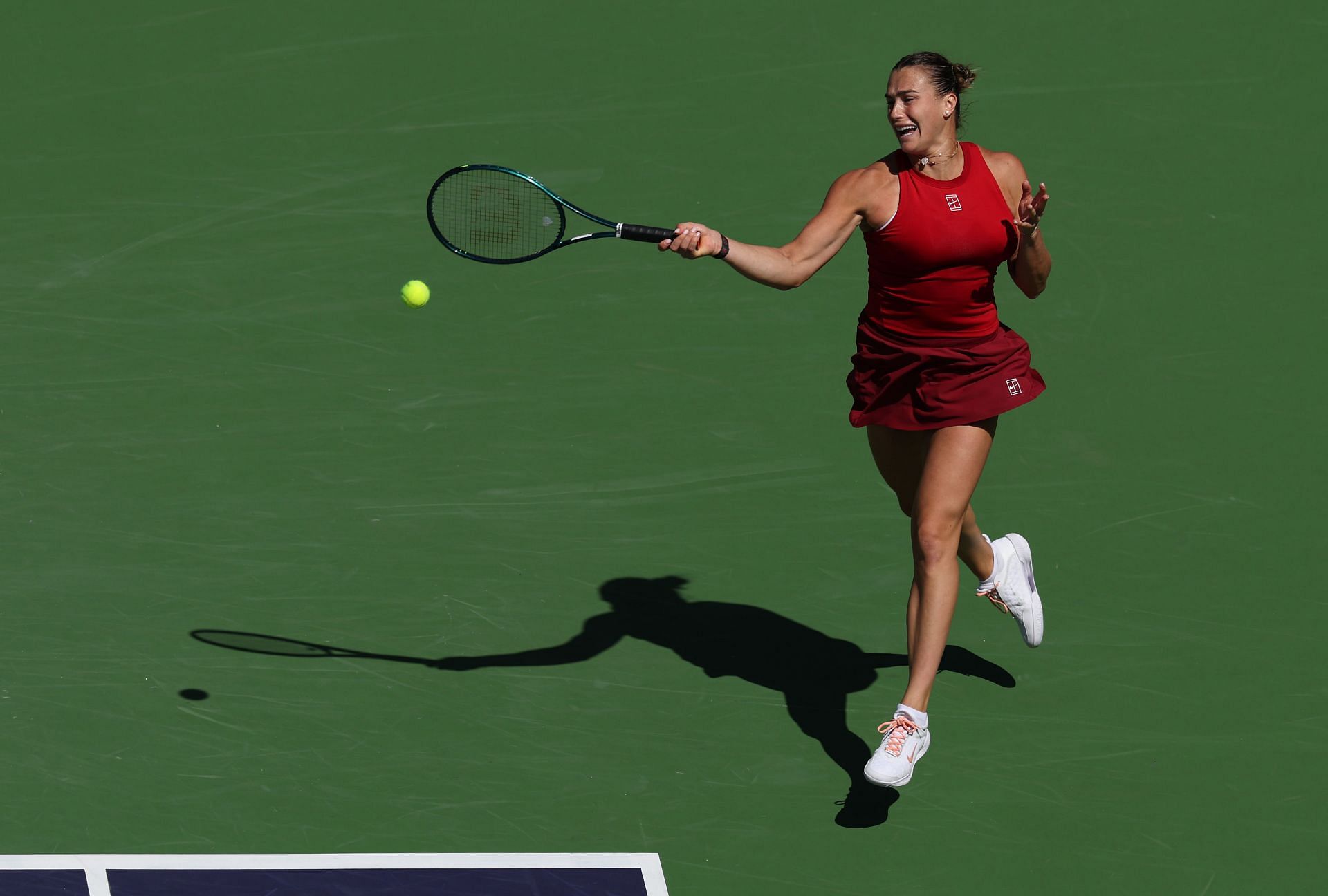 Aryna Sabalenka at the BNP Paribas Open - Final Day - Source: Getty