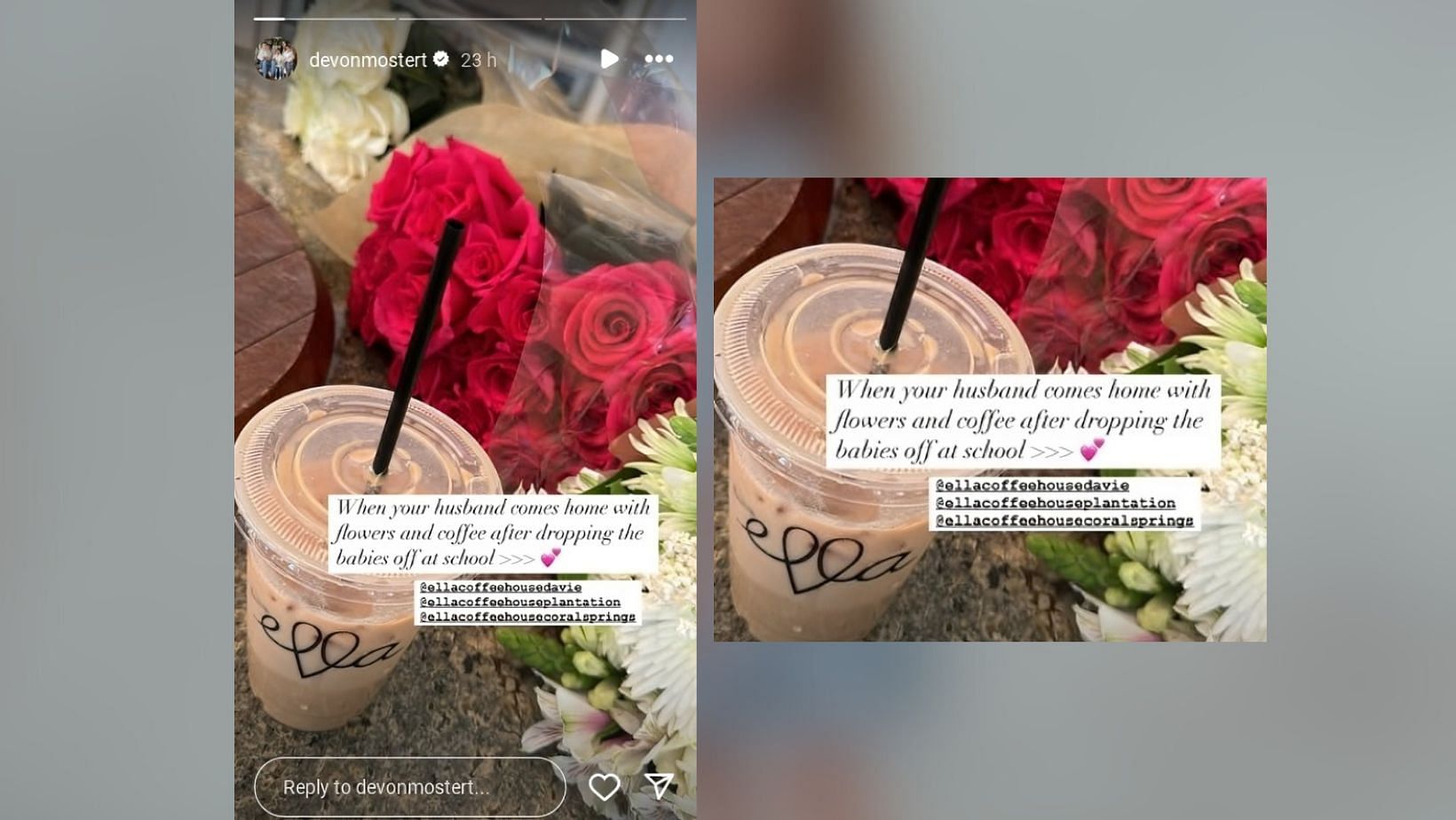 Raheem Mostert&#039;s expecting wife Devon swoons over Raiders RB&#039;s heartfelt morning surprise (Image Source: Devon/IG)