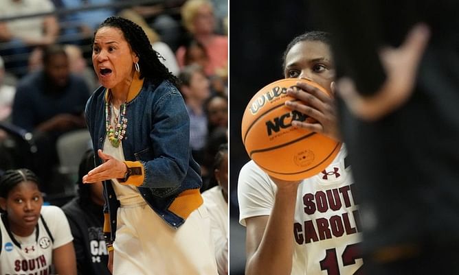 “Out of her mind not playing MiLaysia Fulwiley right now”: Fans question Dawn Staley as South Carolina survive vs Maryland in Sweet 16 clash