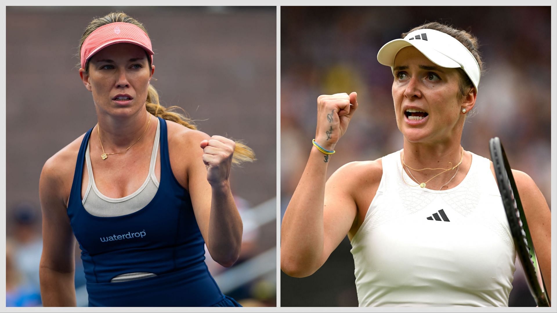 Danielle Collins vs Elina Svitolina is one of the third-round matches at the BNP Paribas Open 2025. (Photos: Getty)