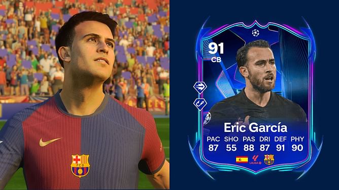 EA FC 25 Eric Garcia UCL RTTF SBC: All tasks and cheapest solutions