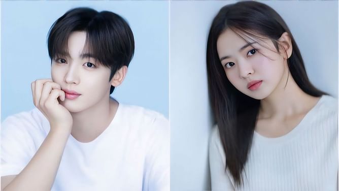 "School 2021 switch couple!"- Fans react hilariously as Kim Yo-han and Hwang Bo-reum-byeol confirm to lead drama The 4th Love Revolution