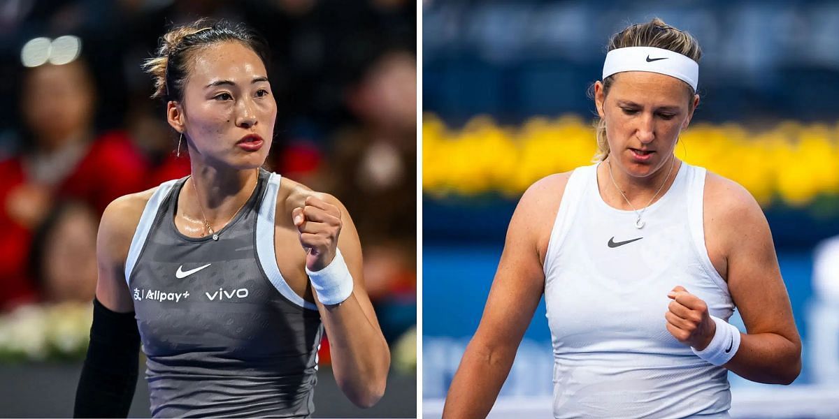 Zheng Qinwen and Victoria Azarenka will renew their rivalry in second-round match at Indian Wells 2025 | Image Source: Getty