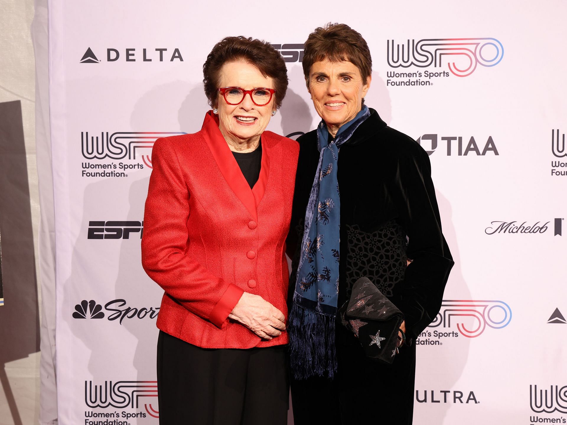 Billie Jean King and her wife Ilana Kloss at an event in 2024 [Image Source: Getty Images]