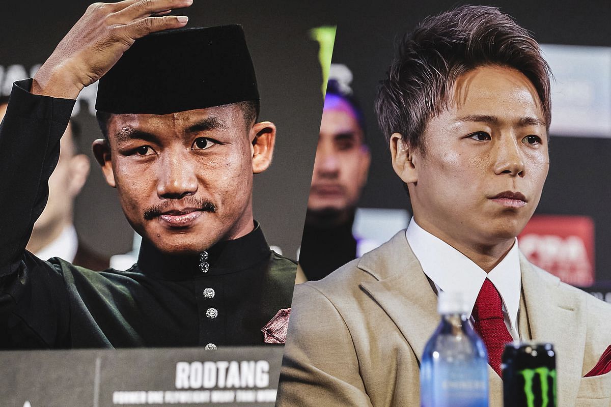 Rodtang (left) and Takeru Segawa (right) | Image credit: ONE Championship