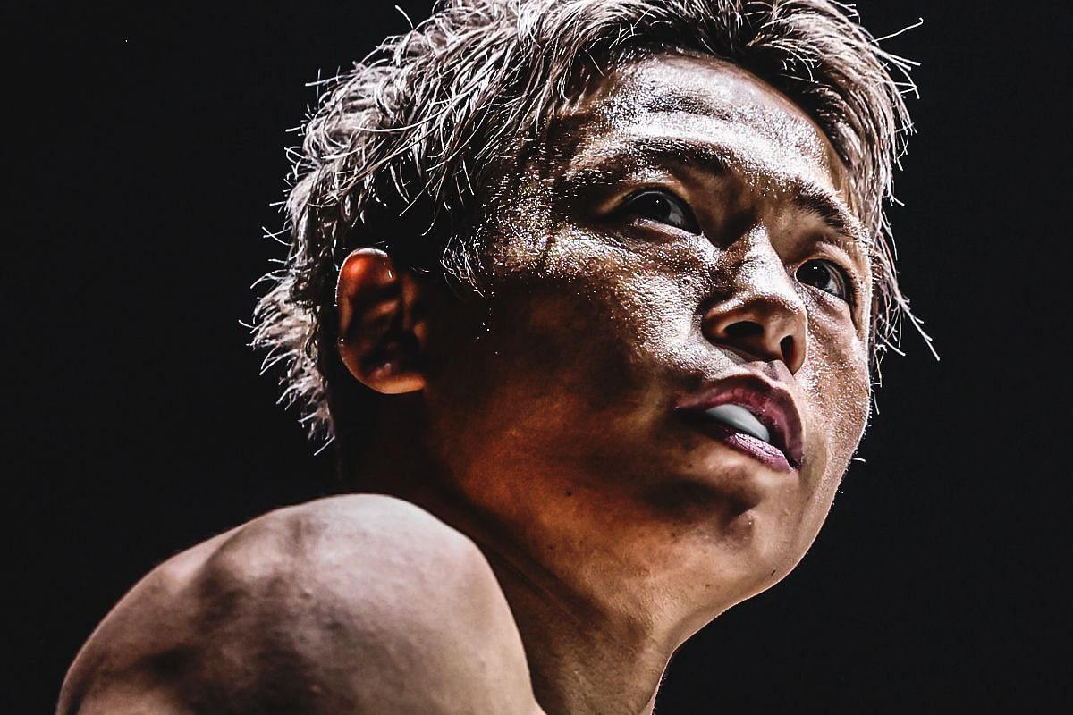 Takeru recalls hardship coming back from injury. -- Photo by ONE Championship