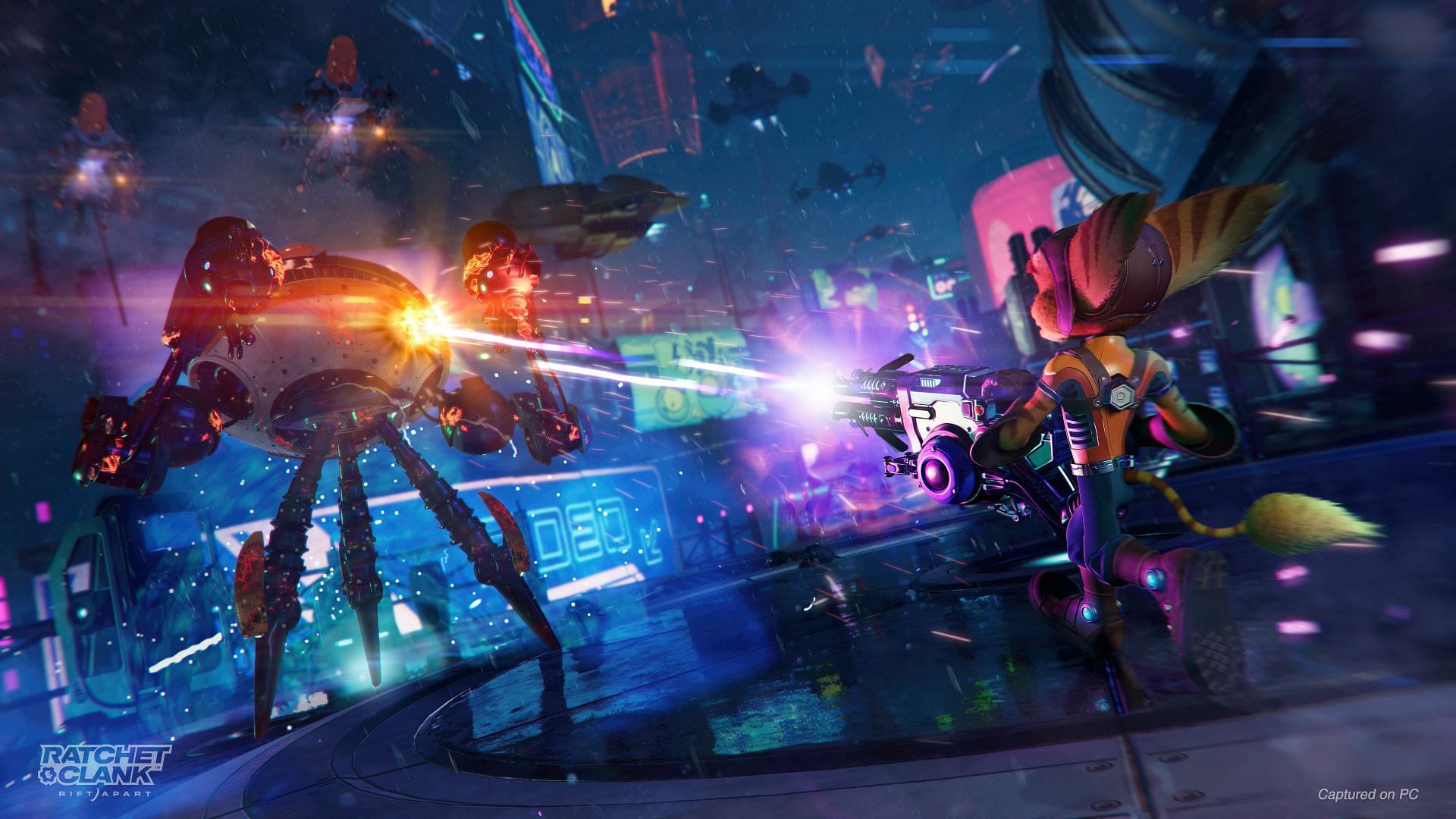 A still from Ratchet and Clank: Rift Apart (Image via PlayStation Publishing LLC)