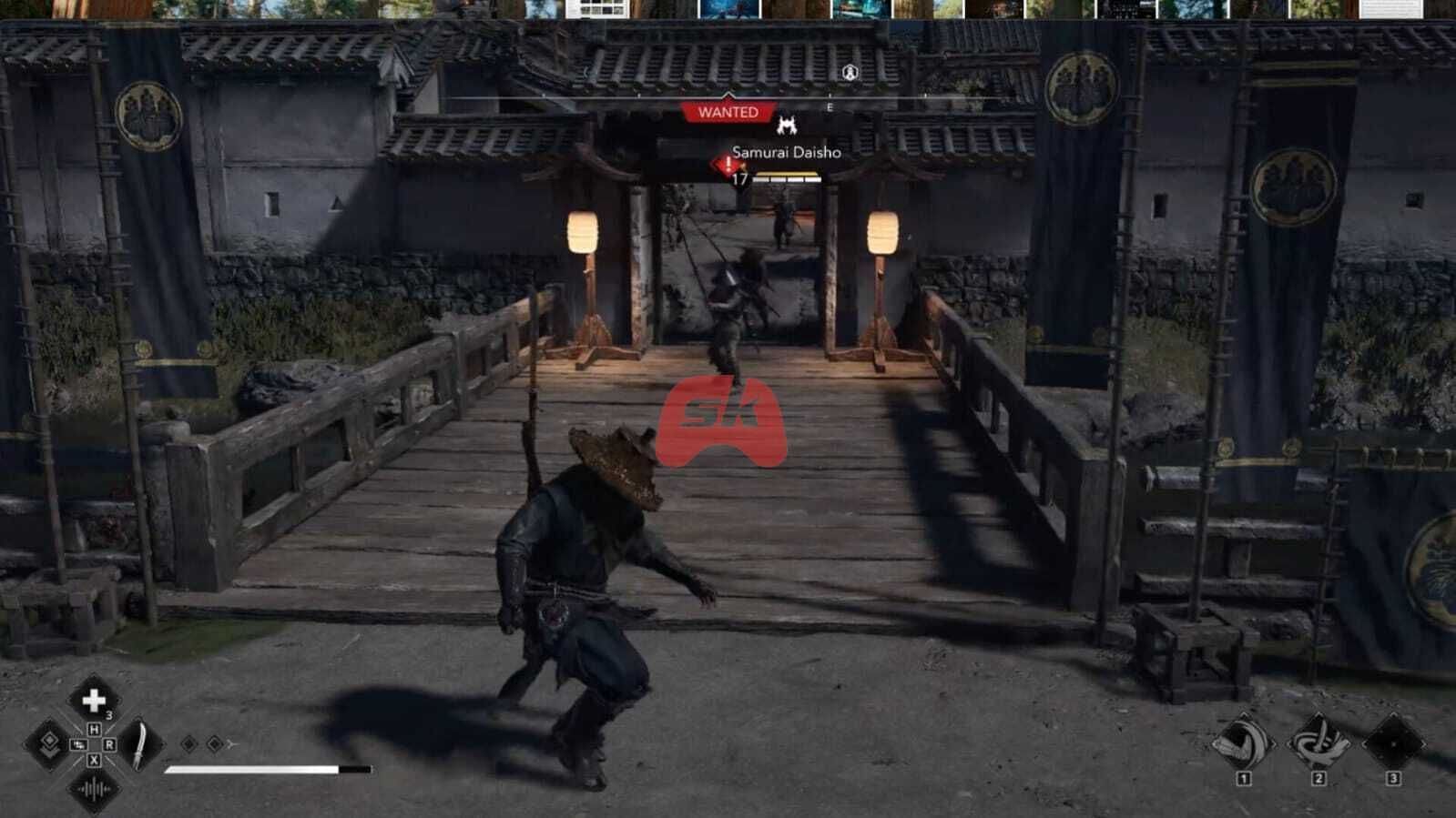 Deflect the arrows as Yasuke to unlock this achievement (Image via Sportskeeda Gaming || Ubisoft)