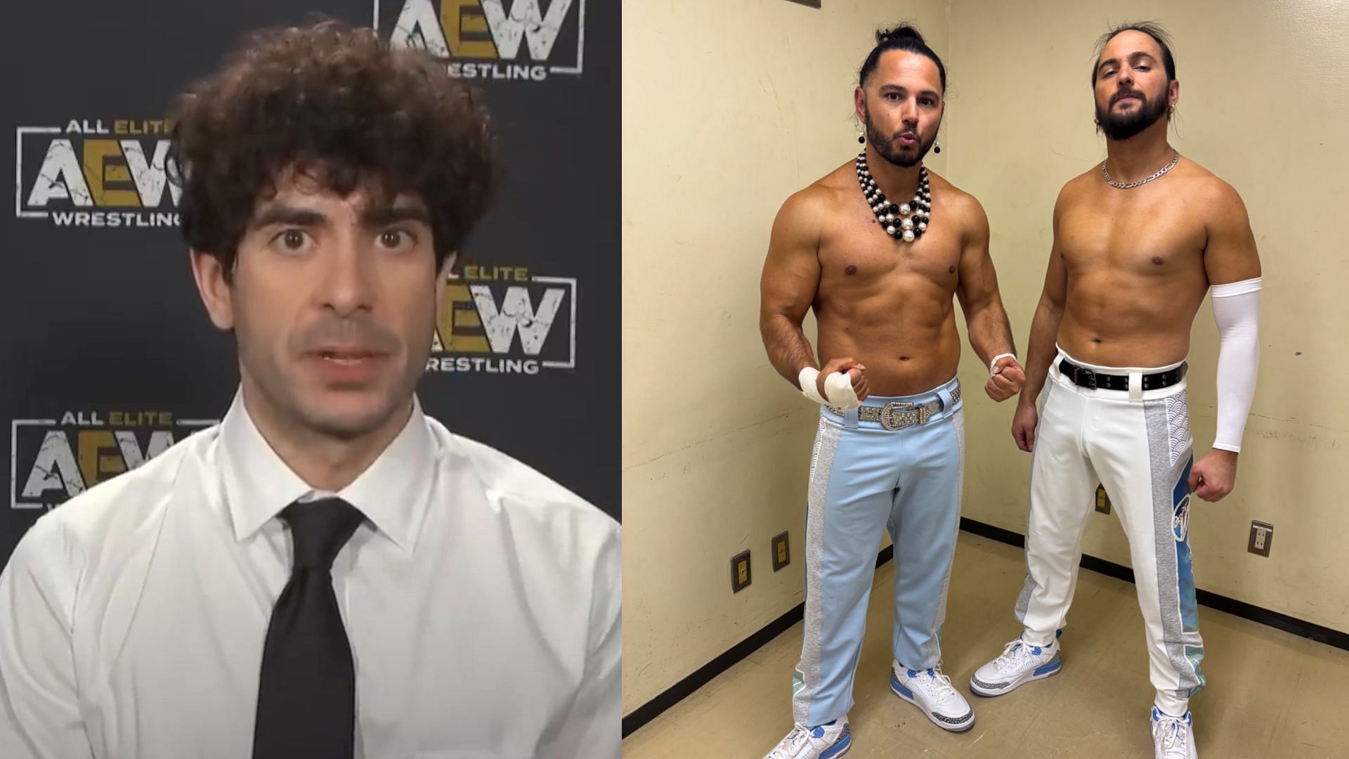 Tony Khan and the Young Bucks