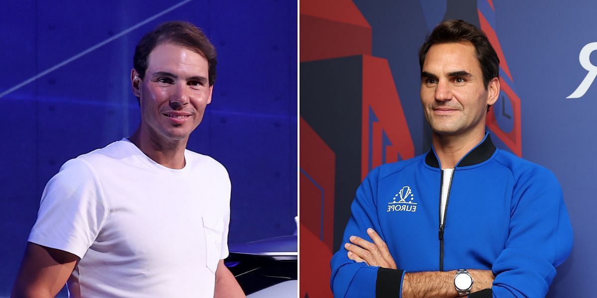 Rafael Nadal; Roger Federer - Source: Getty