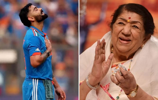 "Woh khud hi tareef hai" - When Lata Mangeshkar reserved massive praise for Virat Kohli