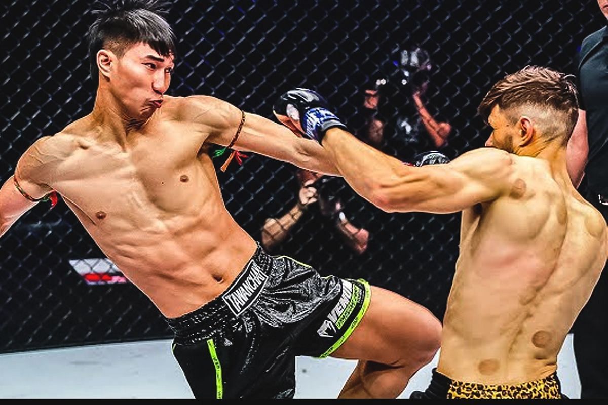 Tawanchai pulled off a second-round knockout of Niclas Larsen in June 2022. [Photo via: ONE Championship]