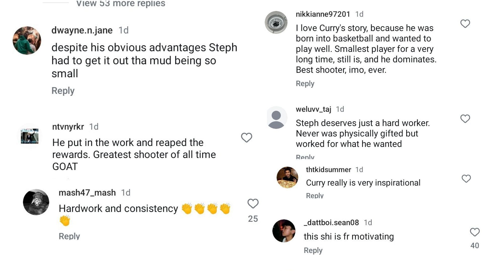 &quot;Steph had to get it out tha mud&quot;: Hoops fans react to Stephen Curry recalling his struggles with shooting as a high school player. (Image via Instagram @espn)