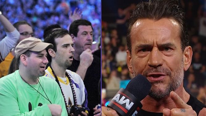 CM Punk visibly unhappy after fan touches his hair on WWE RAW; responds immediately