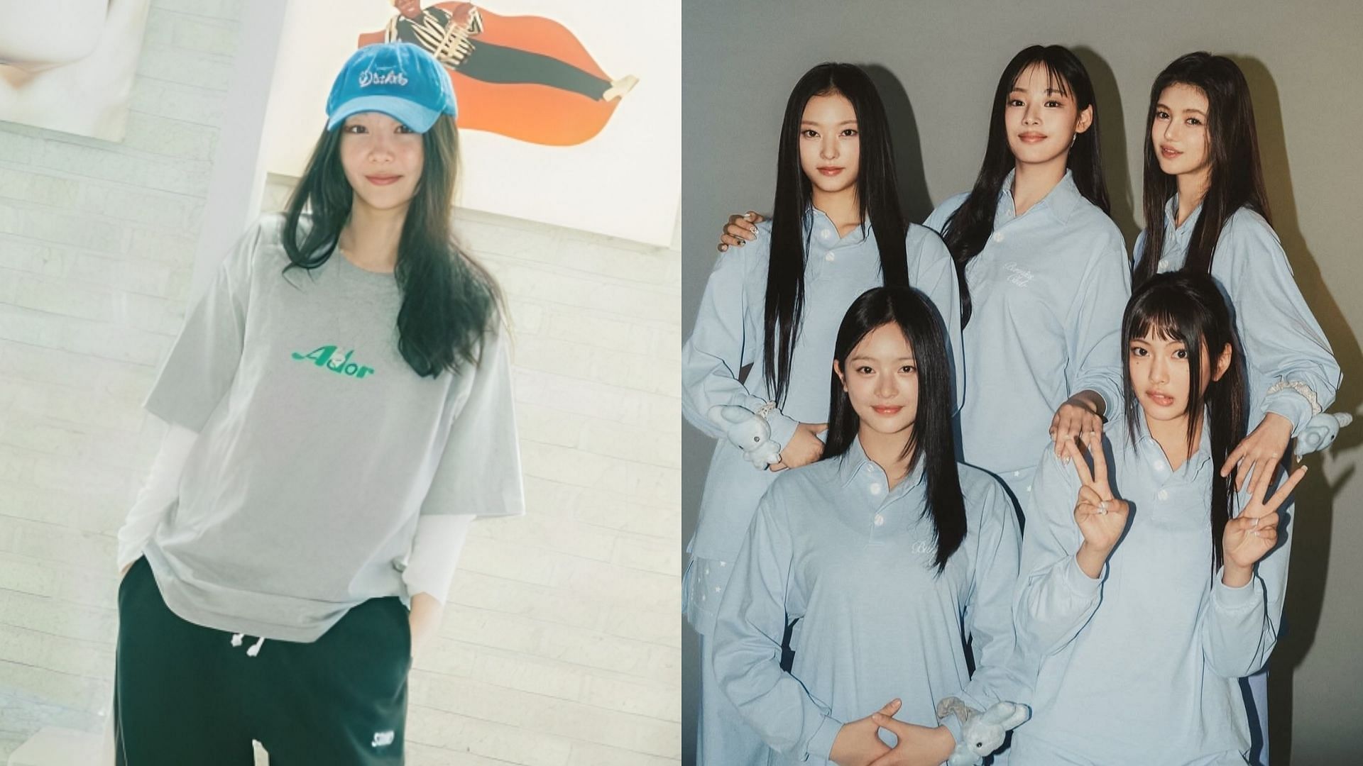 Min Hee-jin (Image via Instagram/@min.hee.jin, @newjeans_official)