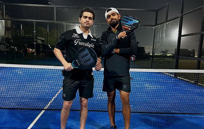 "The kind of days we live for" - Babar Azam unwinds by playing padel tennis with his brother after Pakistan's 2025 Champions Trophy exit