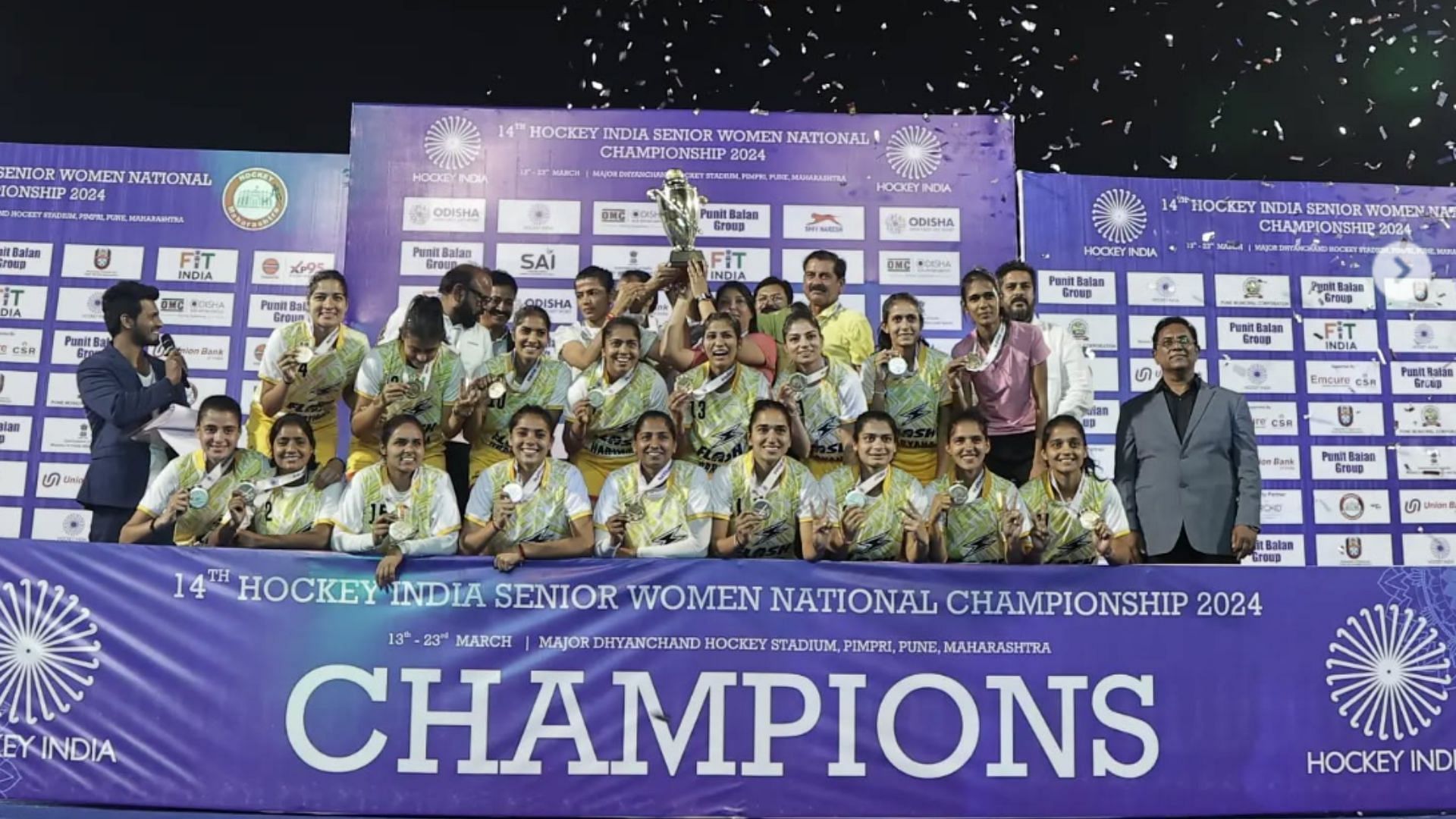 14th Hockey India Senior Women National Championship 2024 winners