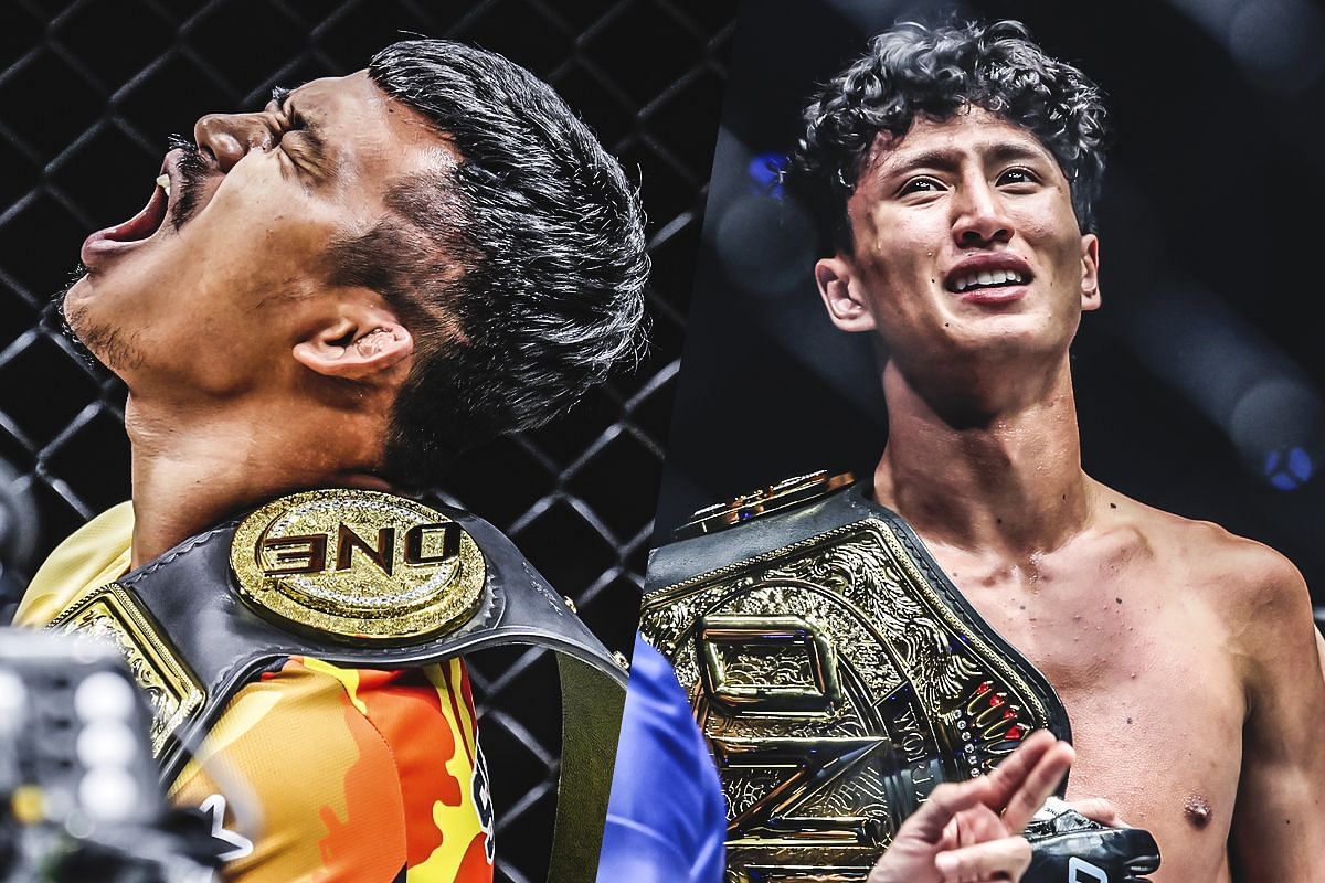 Superlek Kiatmoo9 and Nabil Anane - Photo by ONE Championship