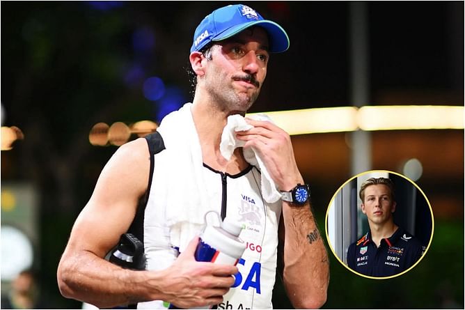 "He will be missed": When RB chief Laurent Mekies paid tribute to the 'true gentleman' Daniel Ricciardo who lost his seat to Liam Lawson