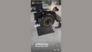Jalen Green's girlfriend shared a video of her working out in the Gym. (Credits: @drayamichele/Instagram)