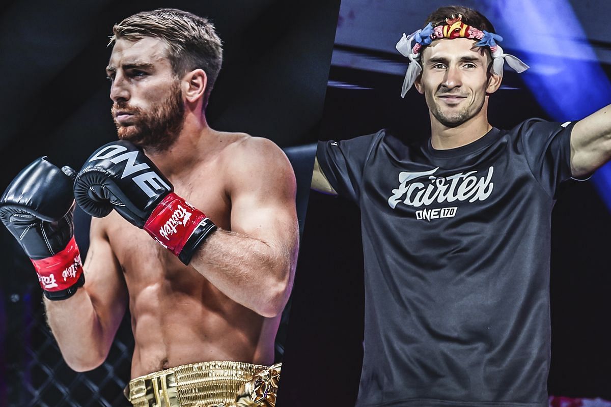 Jonathan Haggerty (left) and Nico Carrillo (right). [Photos from ONE Championship]