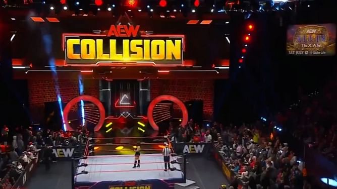 New AEW couple on the horizon: star distracted by female talent loses Collision main event