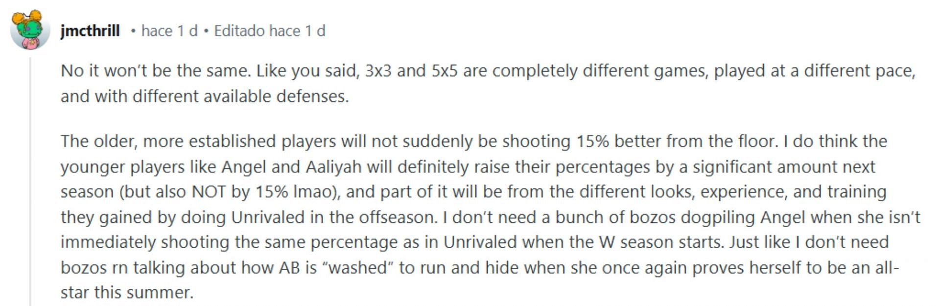 Unrivaled and the WNBA are two different games