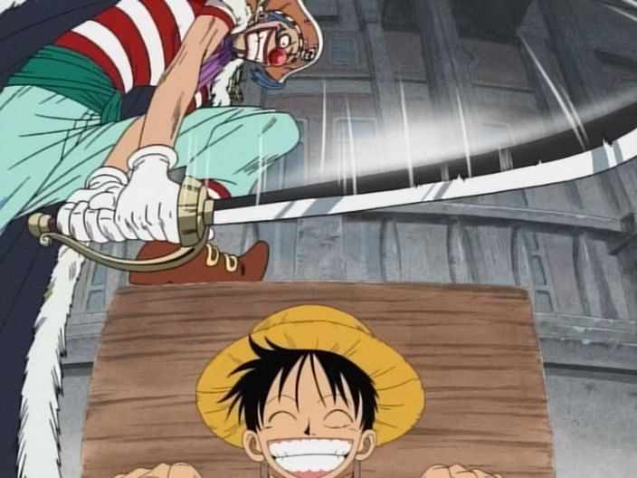 Monkey D. Luffy in One Piece.