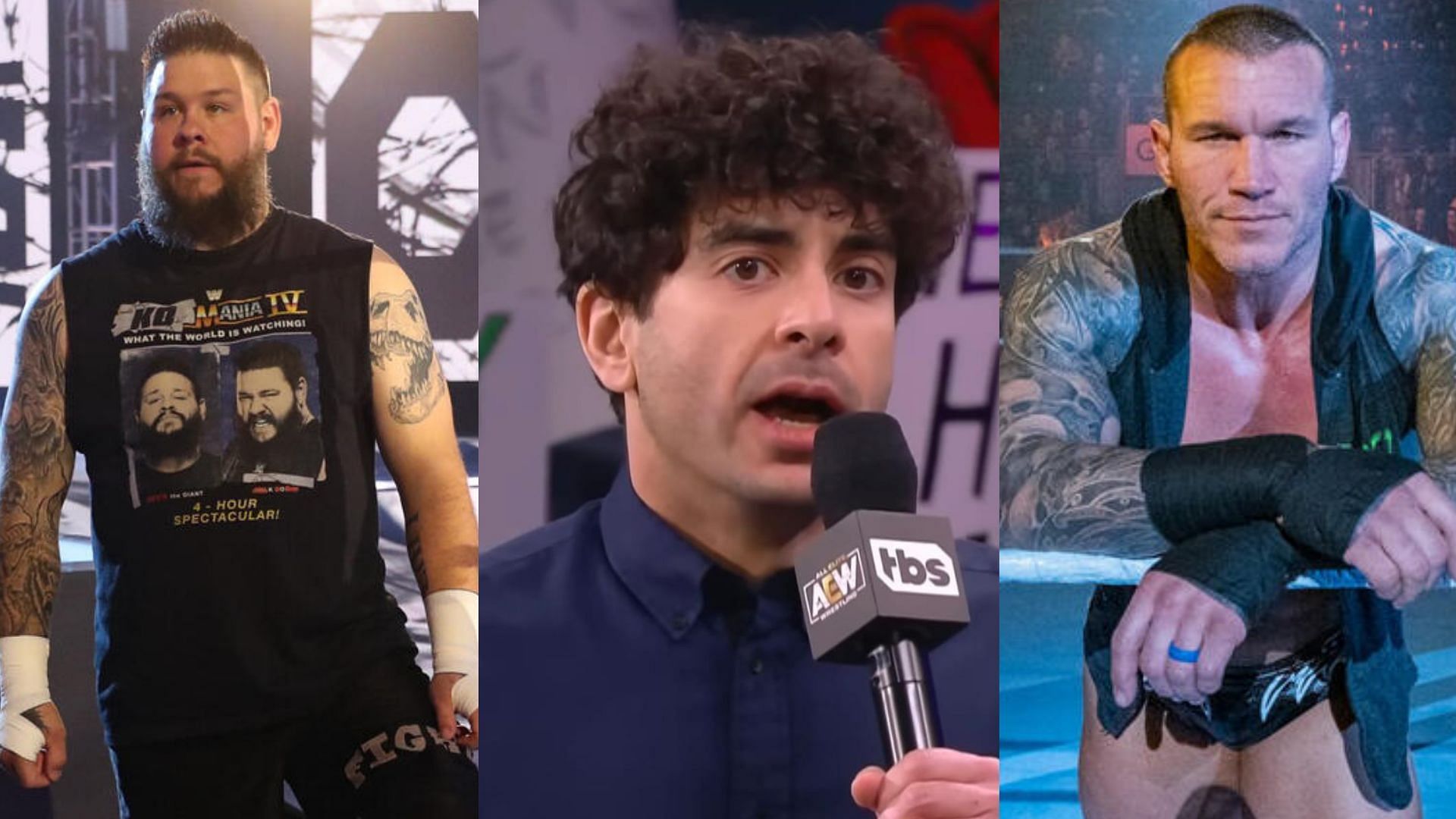 Tony Khan has missed out on signing some major WWE Superstars in the past. [Image credits:  WWE Gallery and AEW YouTube]