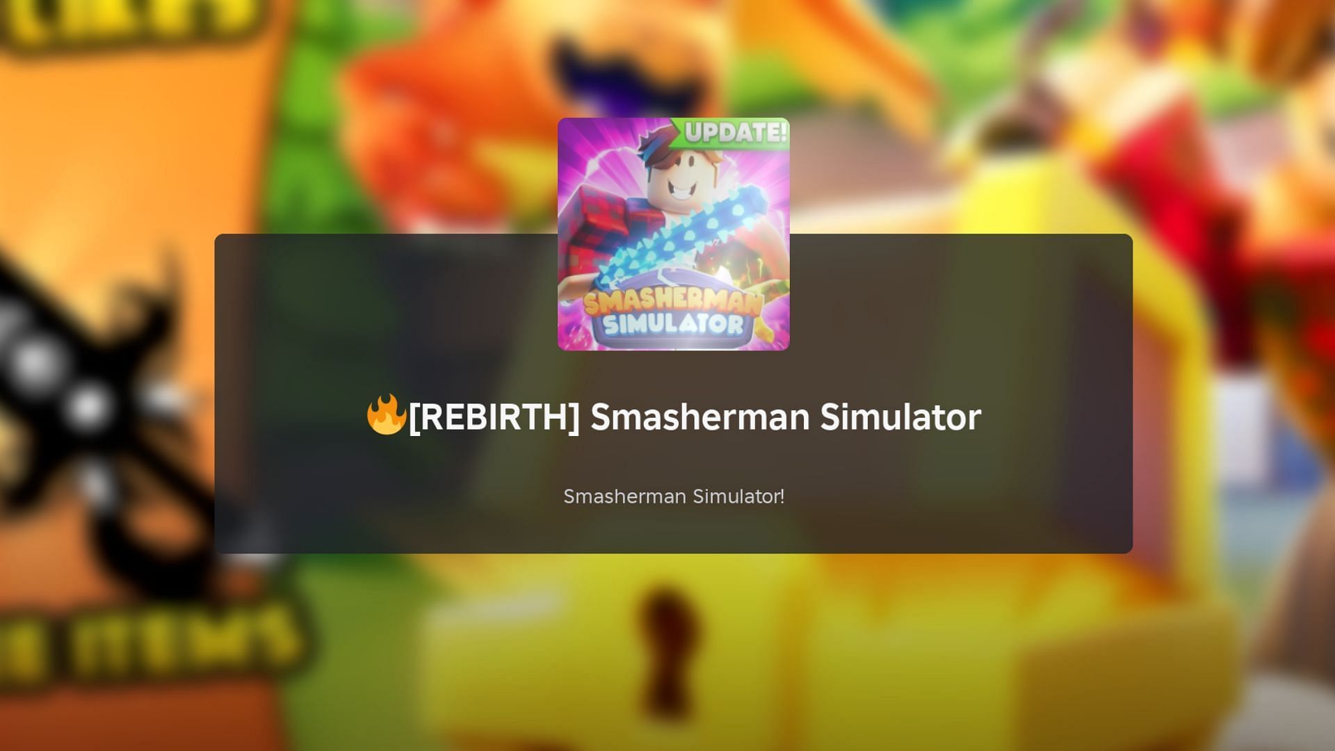 Smasherman Simulator loading screen
