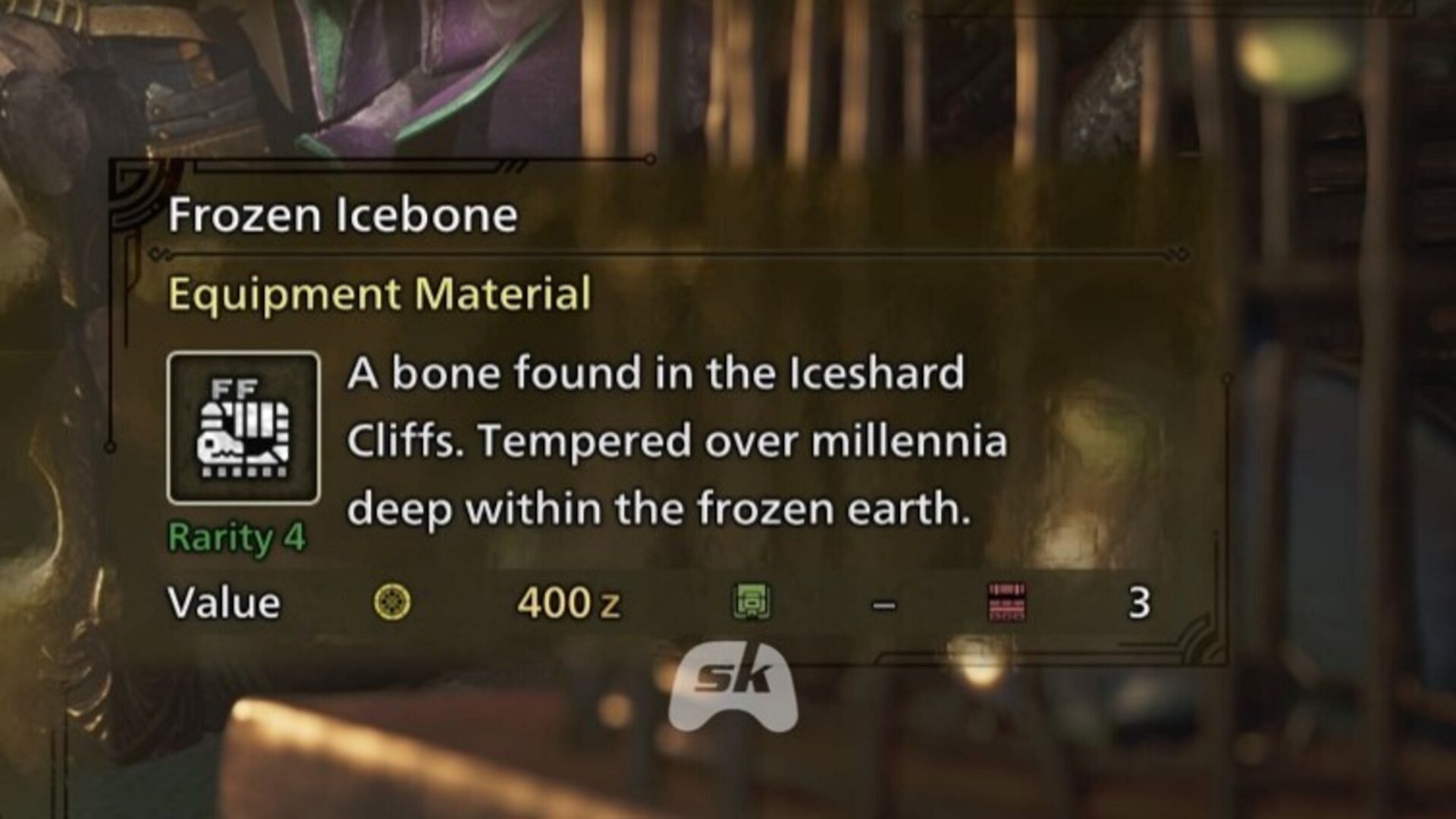 Frozen Icebone in Monster Hunter Wilds (Image via Sportskeeda Gaming || Capcom)