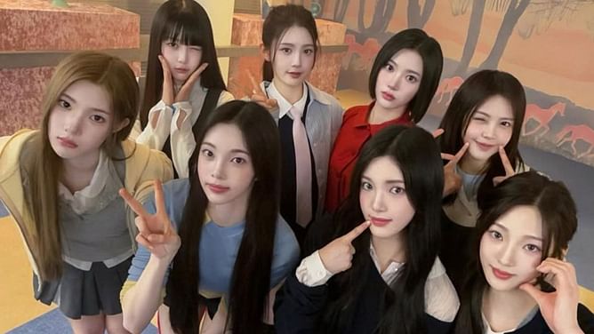 "Our girls are so loved"- Fans celebrate as SM's latest K-pop girl group Hearts2Hearts makes their first airport fashion appearance