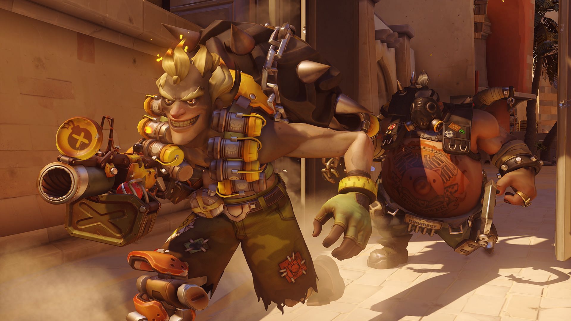 Junkrat in OW2 (Image via Blizzard Entertainment)