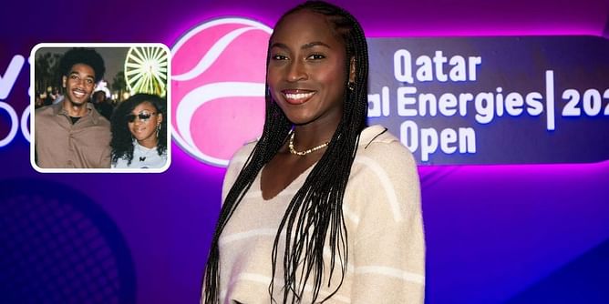Coco Gauff exchanges banter with close friend Jalen Sera as he shares highlights from his time in Florida amid her Miami Open campaign