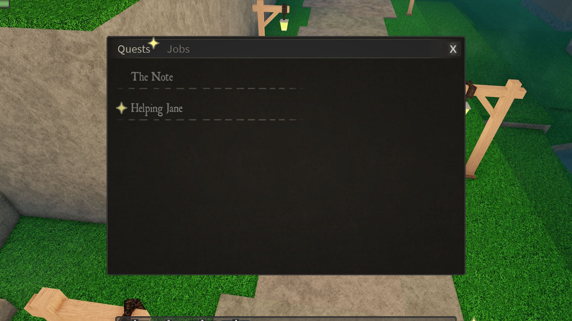 You can complete various quests in Wayshire (Image via Roblox)