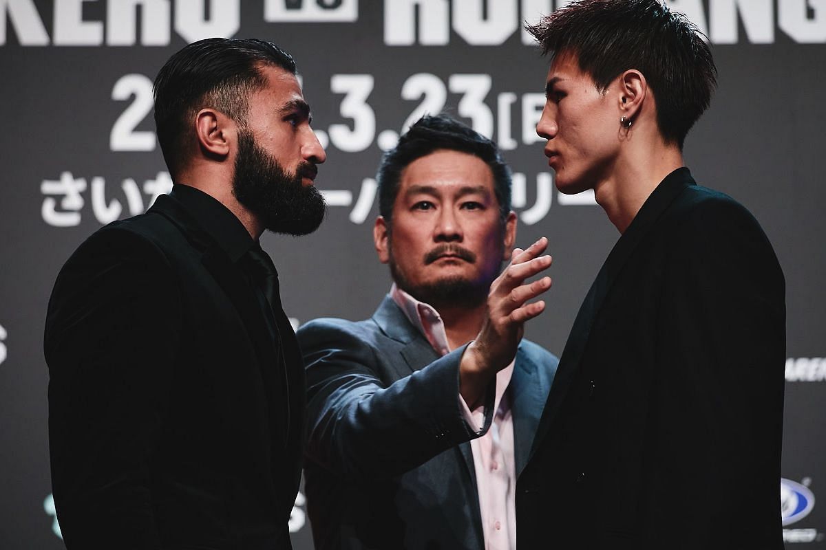 Marat Grigorian and Kaito Ono faceoff | Image credit: ONE Championship