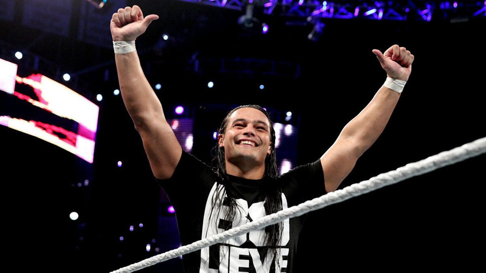 Bo Dallas before becoming Uncle Howdy [Image Credits: WWE.com]