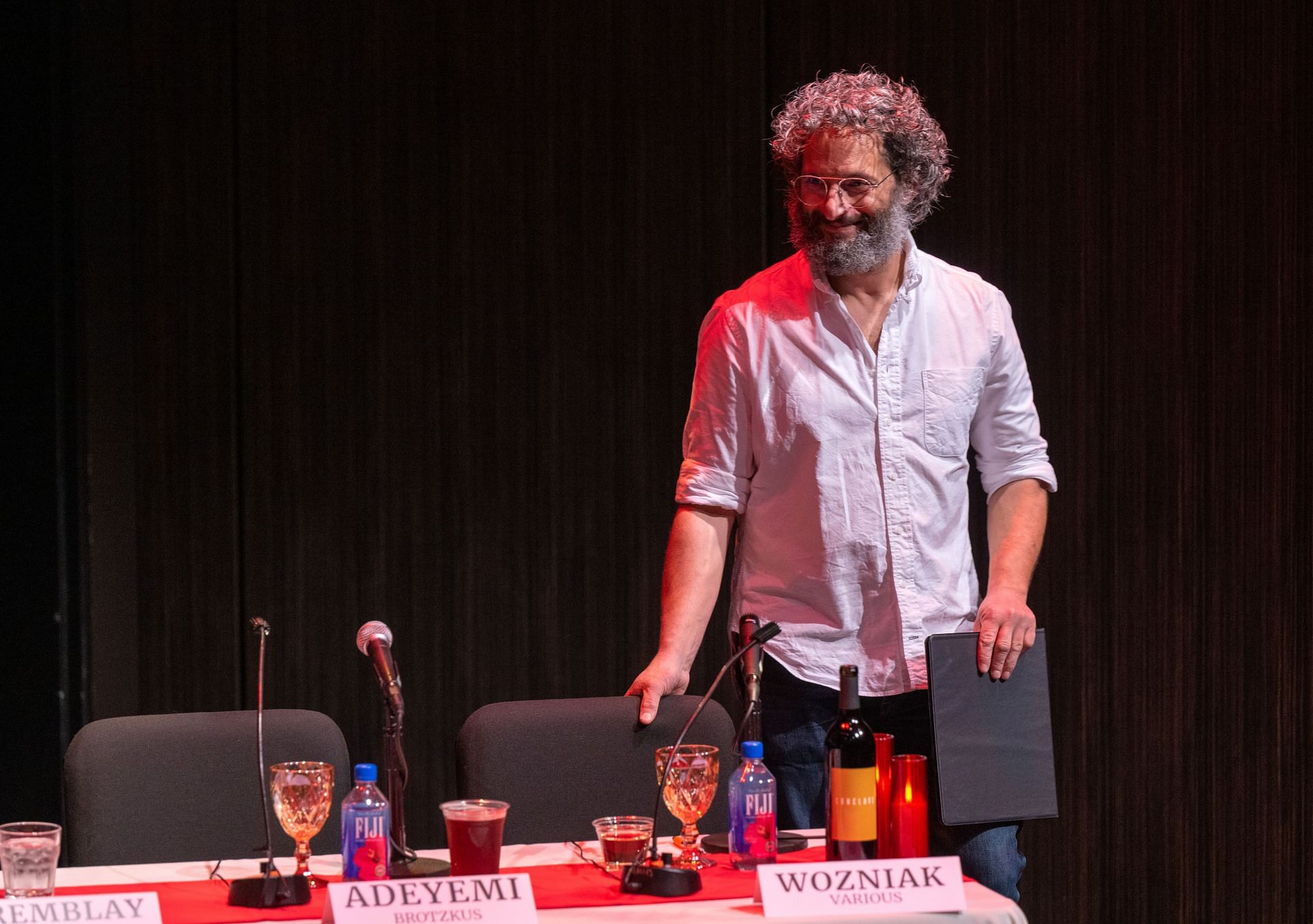 Jason Mantzoukas in Film Independent Presents Live Read of Edward Berger's "Conclave" (Source: Getty)