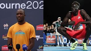 Olympic champion Letsile Tebogo and sprint sensation Gout Gout face big upsets at Maurie Plant Meet: Complete Results