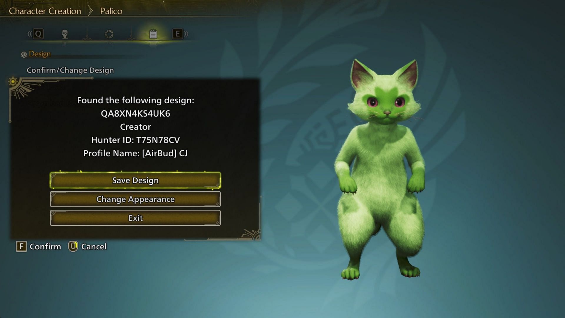 Sprigatito Palico design (Image via Capcom)