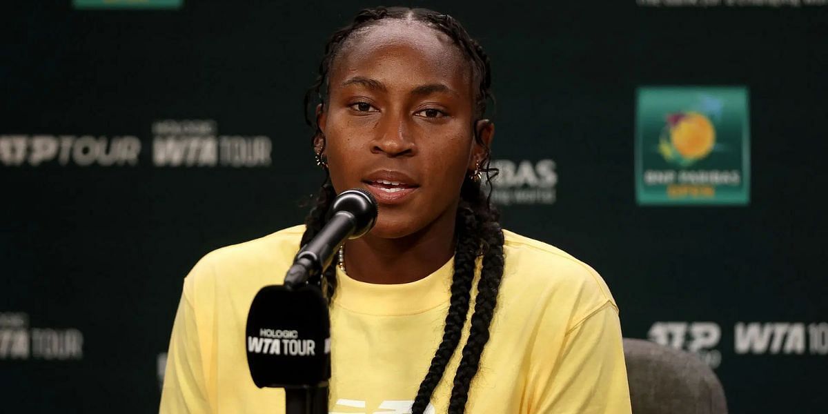 Coco Gauff lost in the fourth round of the BNP Paribas Open 2025. (Photo: Getty)