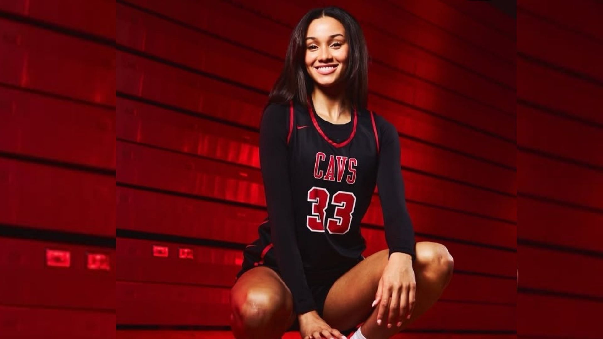 Five-star USC signee Jazzy Davidson photoshoot with the Clackamas Cavaliers. (Image via Instagram @jazzydavidson)