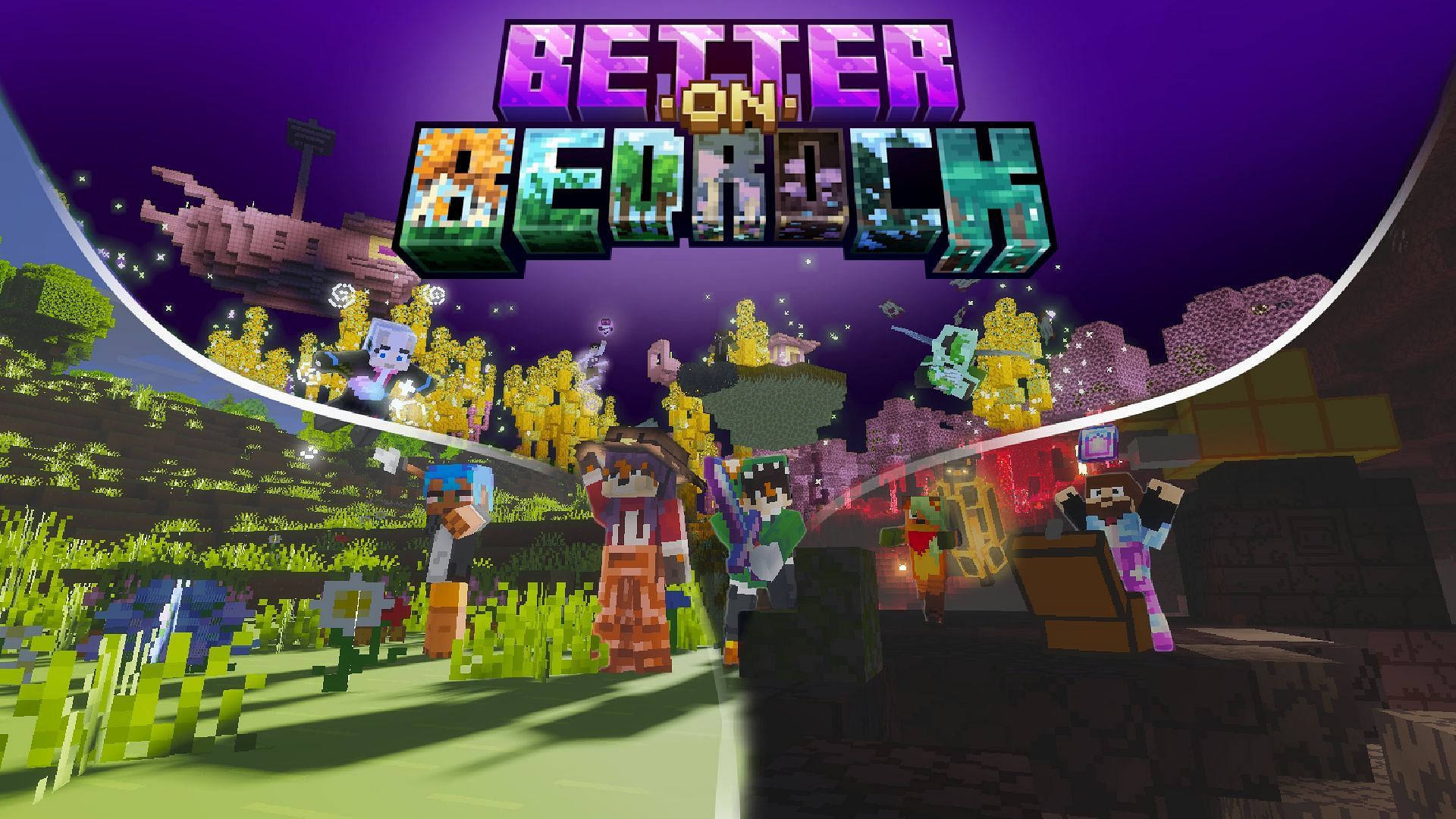 Better on Bedrock is a recently released custom world on Marketplace (Image via MCPEDL)