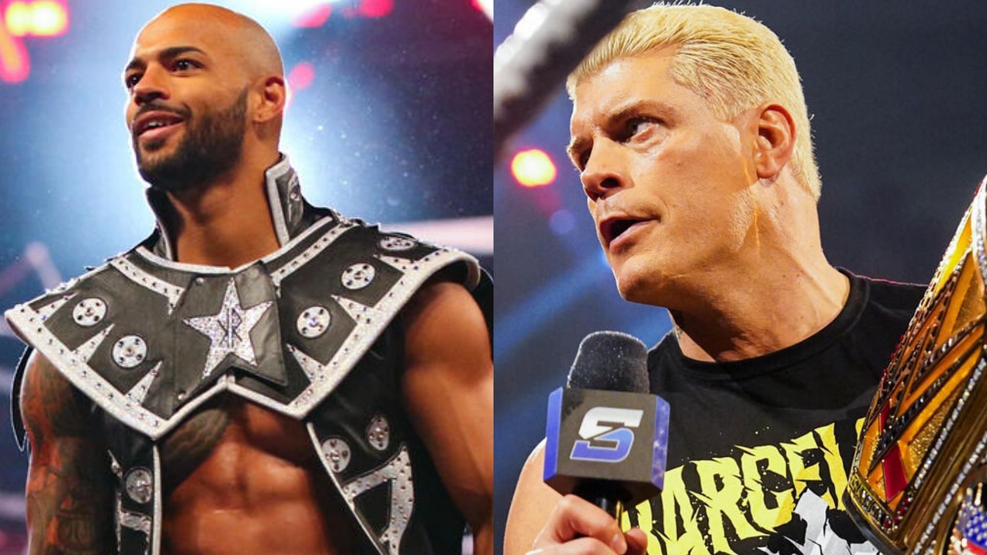 Ricochet has taken shots at several WWE stars since turning heel in AEW. [Image credits: WWE Gallery]