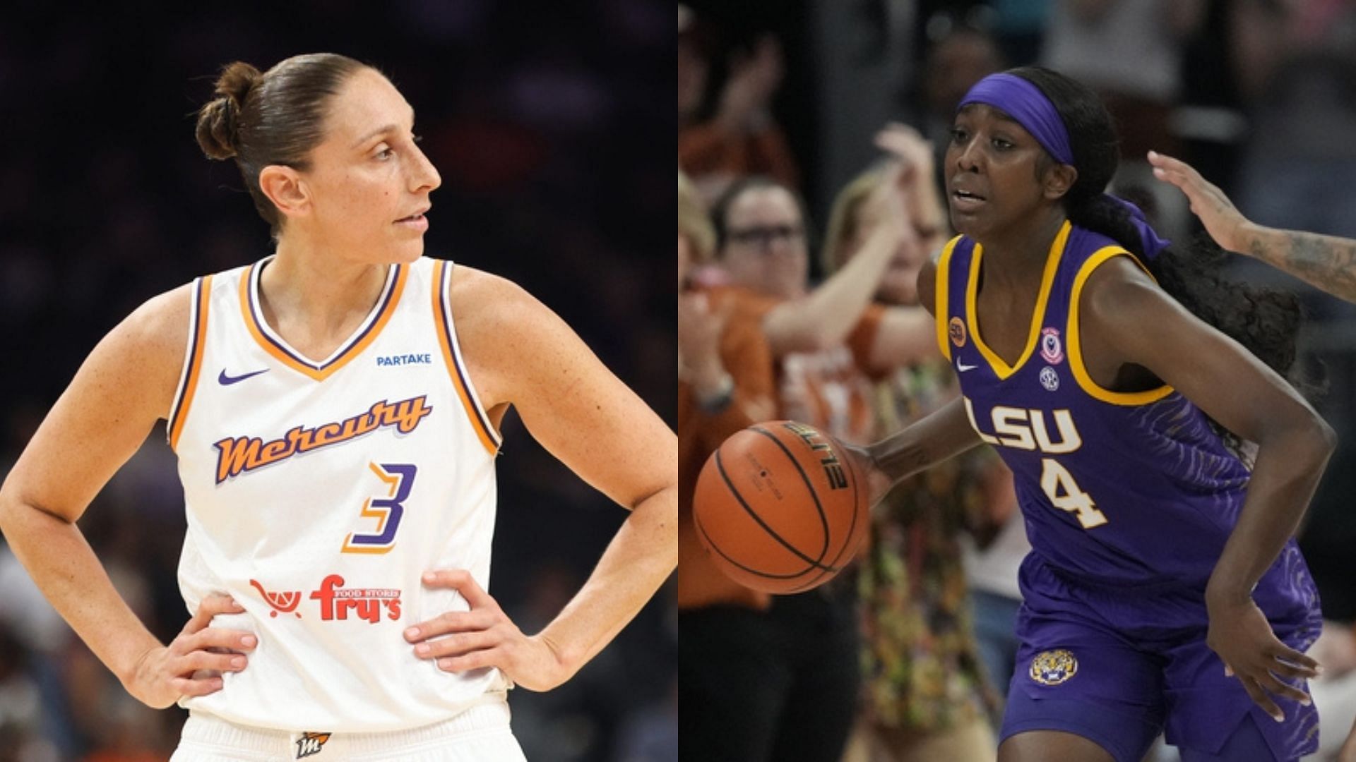 Diana Taurasi and Flau