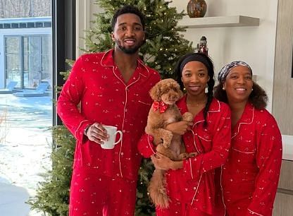 Donovan Mitchell Family